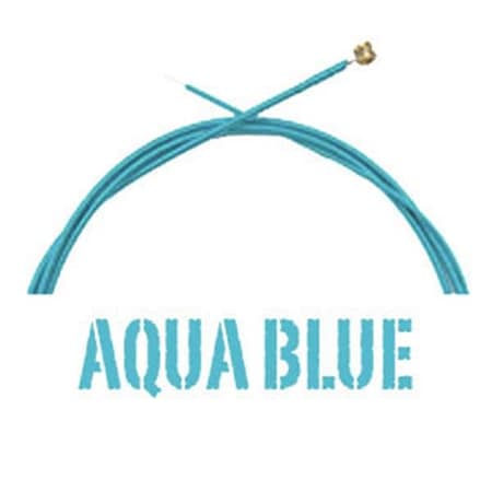 Aurora Aurora AURAQ40-100 Standard 45-100 Gauge Bass Guitar Strings; Aqua AURAQ40-100